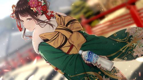 动漫和服日本男生,时尚与传统的完美融合